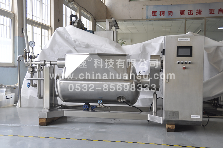 環(huán)速智能攪拌鍋WZJ-500可傾式攪拌鍋、人體高度配置       環(huán)速科技