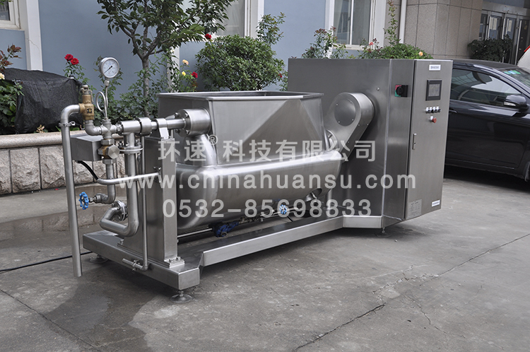 環(huán)速智能攪拌鍋WZJ-500真空偏心臥式攪拌鍋、智能化        環(huán)速科技
